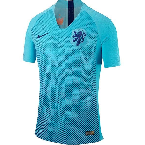 Trikot Niederlande Auswarts Damen 2019 Blau Licht